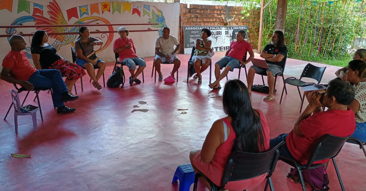 Reunião com os integrantes do Instituto Outeiro Verde